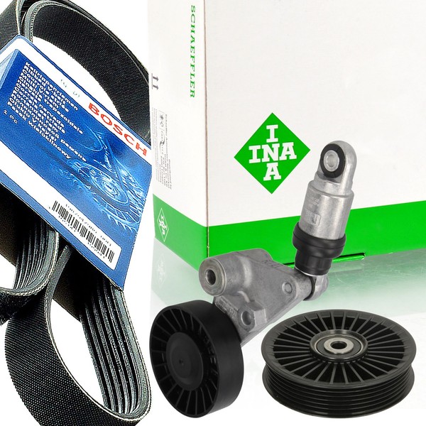 Bosch 6PK1870 Keilrippenriemen-Satz + Spanner FüR Astra G Zafira Opel-image