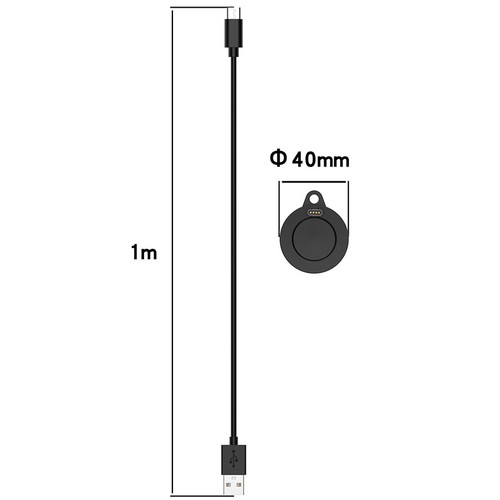 Adaptateur rond station de charge pour Garmin Venu X1/Quatix 8/Forerunner570/970 - Photo 7 sur 15