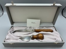 FANI Firenze Luxus K&auml;sebesteck 925 Sterling Silber Messer 665 FI Vintage Set ITA