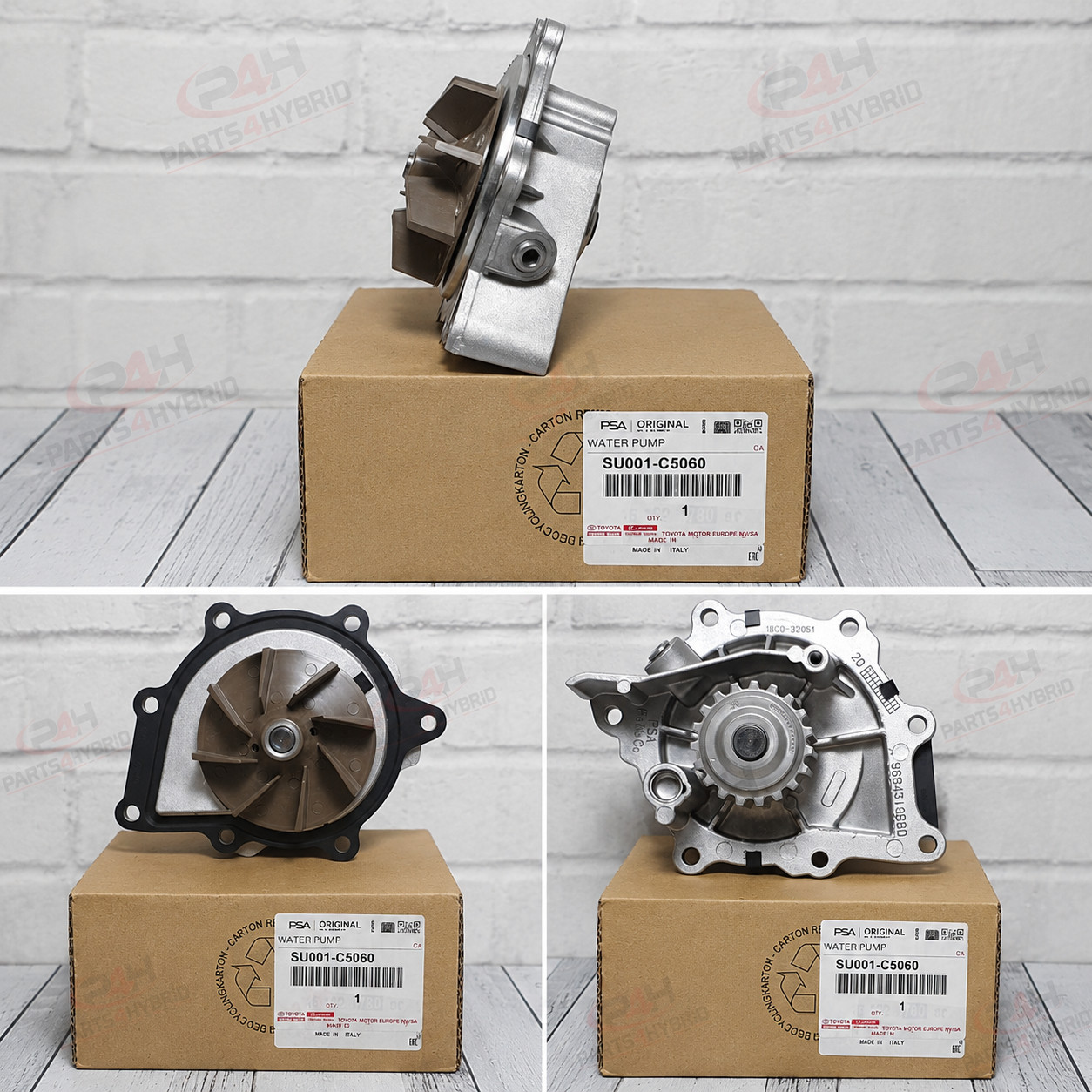 Genuine Toyota Proace Water Pump 2016-2021 2.0d Engine Water Pump SU001-A3081