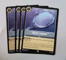 4x Disney Lorcana TCG - Fabled: Beast's Mirror 203/204 - Common - Near Mint