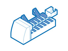 MIDEA 12131000094322 Ice Maker Assembly SS Compatible Replacement