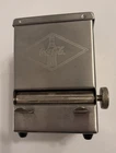 Vintage Coca Cola Logo Stainless Steel Turn Knob Toothpick Dispenser Lg Capacity