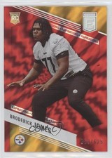 2023 Panini Donruss Elite Rookies Aspirations Shimmer /625 Broderick Jones 09j5