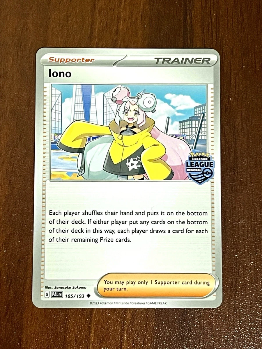 Preços baixos em Cartões TCG de Pokémon Iono | eBay