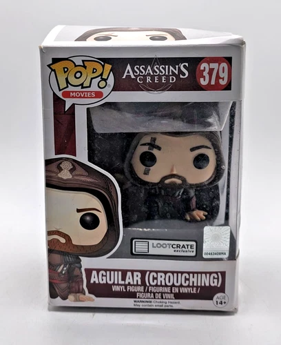 Funko Pop Movies Assassin's Creed Aguilar (Crouching) LootCrate Ubisoft 379
