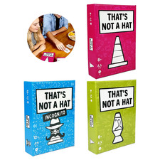 That'S Not a Hat - Fun Bluffing  Memory Party Game for All Ages Components