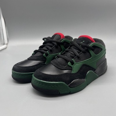 Size 12c - [FQ7936-003] Preschool Air Jordan Retro 4 RM 'Gorge Green / Red'