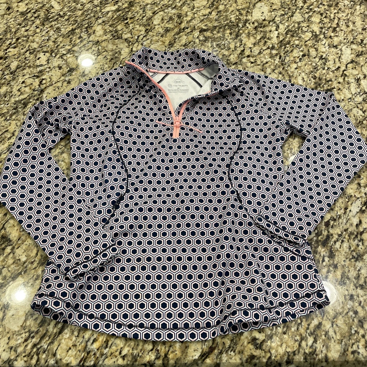 T by Talbots Floral Pink Turtleneck Sweater Size 1X (Plus) - 69% off