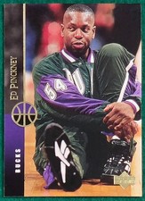 Ed Pinckney - 1994-95 Upper Deck #255 - Milwaukee Bucks Basketball Card