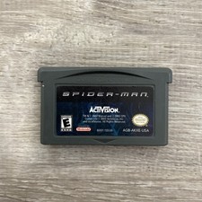 Spider-Man Nintendo Game Boy Advance GBA Authentic Cartridge Tested