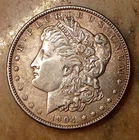 Offers OK  1904 O Morgan Dollar Very Nice Condition