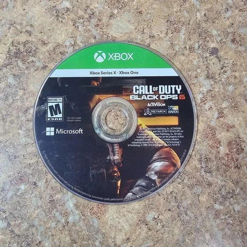Call Of Duty: Black Ops 6 - Microsoft Xbox Series X / Xbox One 2024 disc only