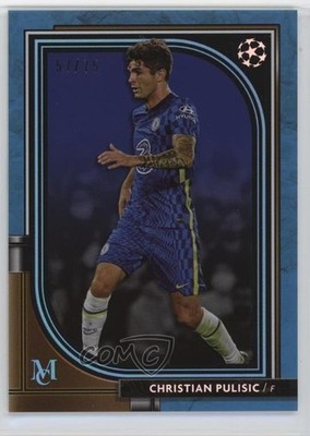 2021 Museum Collection UEFA Champions League Sapphire /75 Christian Pulisic 1nc1