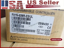 New In Box MITSUBISHI FX1N-60MR-ES/UL Program...