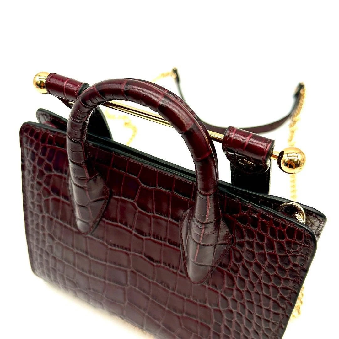 Borsa a tracolla STRATHBERRY viola dal Giappone