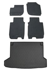 Gummi Fußmatten Kofferraumwanne für Honda HR-V II 2015-2021 Gummimatten