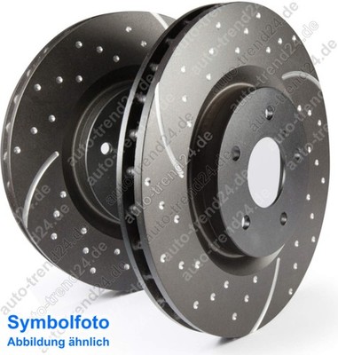 EBC GD1606 Turbo Groove Disc Sportbremsscheiben vorne
