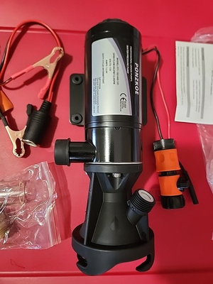 #ad #ad 12V Water Pressure Pump 4.5 LPM 1.2 GPM Self Priming Intermittent Duty H1 $80.00