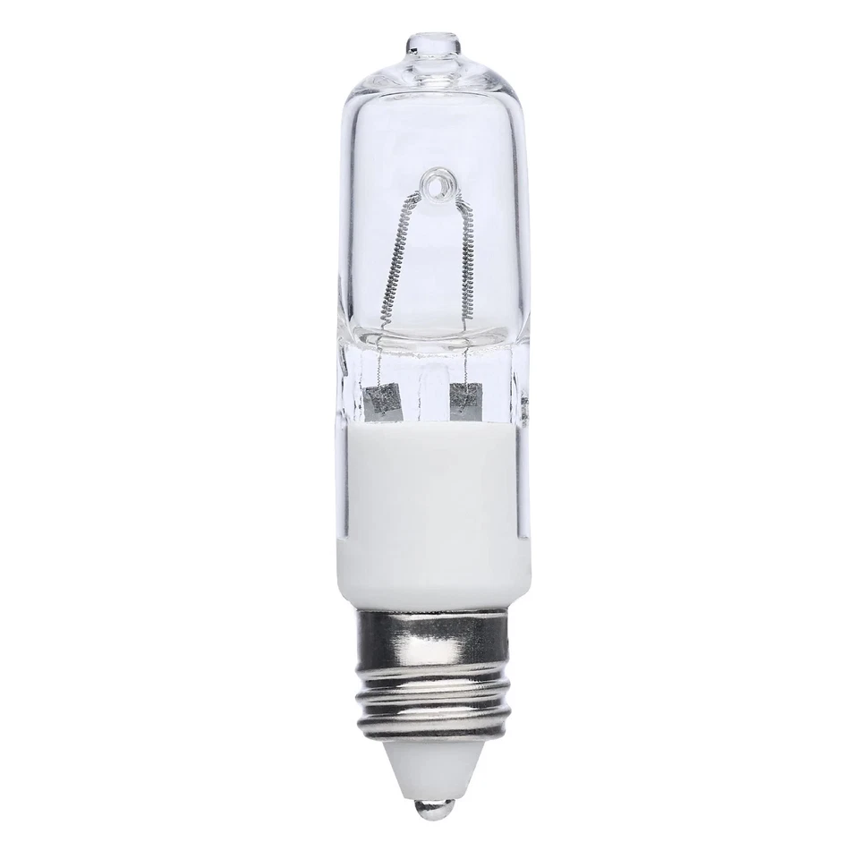 24pk 75 Watt T4 Clear 1250L Mini Candelabra Base E11 120 Volt 75JD SHIPS FREE - Image 3 of 4