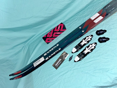   New! KASTLE RX10 Classic SKIN Soft 204cm SKIS Rottefella Xcelerator Bindings