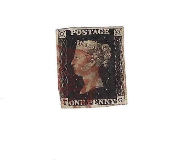 Black 1p British Victoria Stamps for sale | eBay