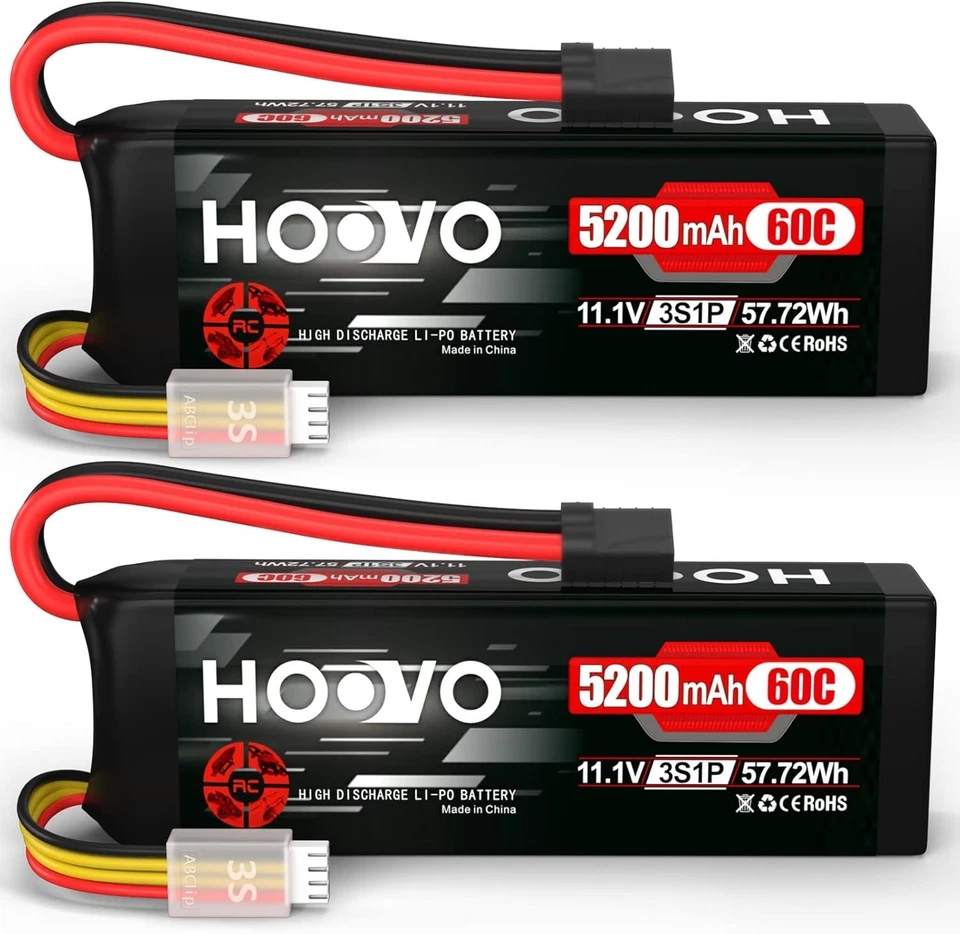 11.1V 3S LiPo Battery 5200mAh 60C for RC Vehicles - Image 3 of 4