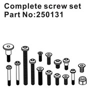 Hobby Plus Rc Complete Screw Set / HBP250131