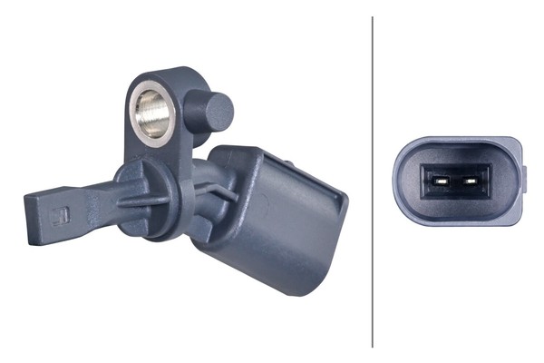 ABS-SENSOR Hinterachse Rechts FÜR Skoda, Seat, VW - Hella 6PU 012 039-791-image