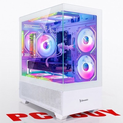 Intel XEON Gaming PC w/ 32GB RAM, RADEON RX 460, 512GB SSD+1TB, Wi-Fi, Win11