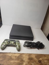 Sony PlayStation 4 Slim 1TB Console - Jet Black CUH-2215B with Controller