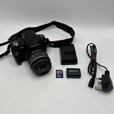 Sony Alpha A230 10.2MP Digital DSLR Camera w/ 18-55mm Kits Lens + Charger