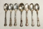 NobleSpirit EARLY Gorham .925 STERLING SILVER Matchin Spoons 208.9g (@65=$412)