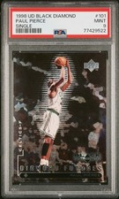 1998 Upper Deck Black Diamond #101 Paul Pierce Single PSA 9 RC