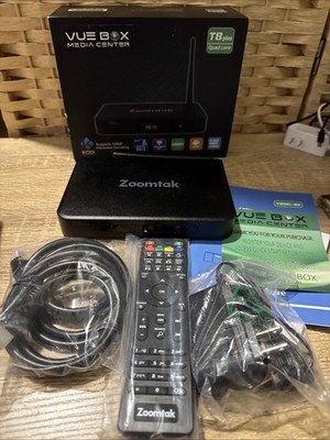 EZXstream Black T8 Plus 2GB 4K Android TV Box Quad Core 4K UHD Smart TV Box