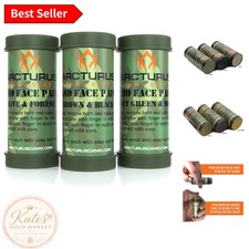Woodland Camouflage Face Paint Kit - 6 Colors in Easy Application Sticks