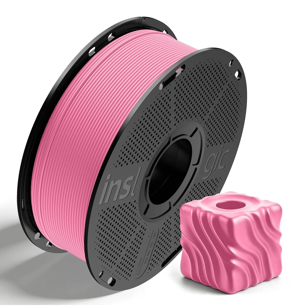 Filament PLA mat noir 1,75 mm 1 kg Inslogic imprimante 3D