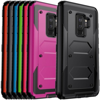 For Samsung Galaxy S9/S9+/S9 Plus Shockproof Phone Rugged Rubber Hard Case Cover