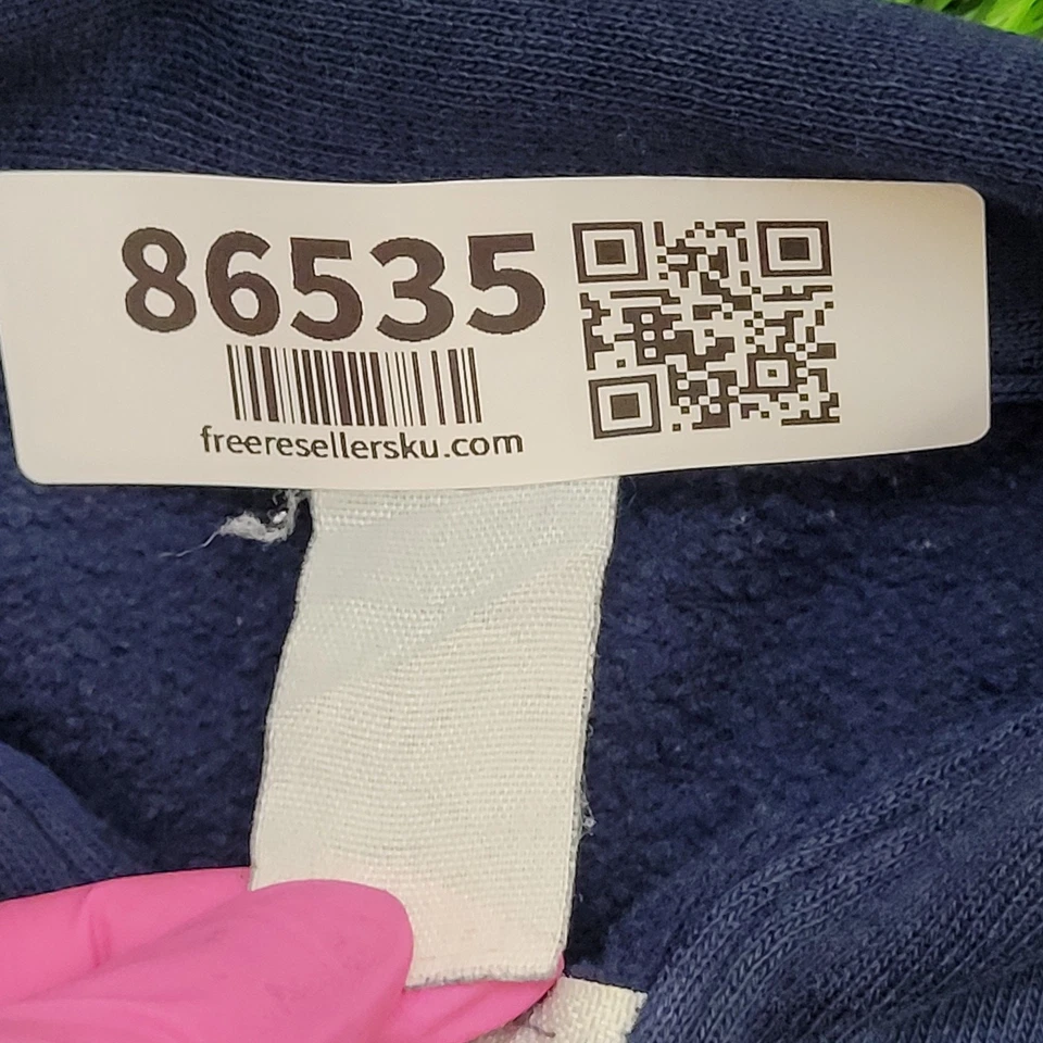 Vintage 80s LEE MOD 1/4-Zip Polo Shirt Womens Large 22x22 Boxy - Image 4 of 4