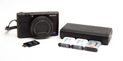 Sony Cyber-shot DSC-RX100 V RX100V 20.1MP RX100M5 Digital Camera (USA) + Extras