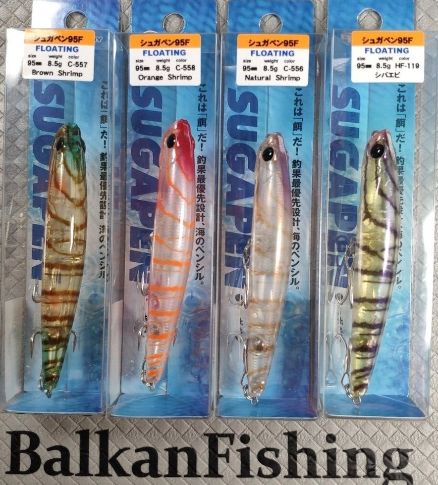 Lápiz Bassday Sugapen 95F 8,5 g de agua salada colores limitados RARO Foto 2 de 3