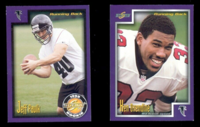 1999 Score Supplemental Atlanta Falcons Set JEFF PAULK KEN - Main Image