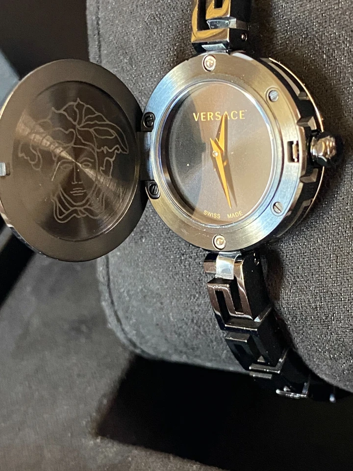 MEDUSA bangle Like Timepiece with Versace Authenticity Card/tag/box and pouch. - image 4 of 4