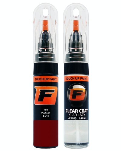 for PEUGEOT PEVH ROUGE ELIXIR TOUCH UP PAINT Pen Kit Scratch Repair Set - Picture 9 of 10