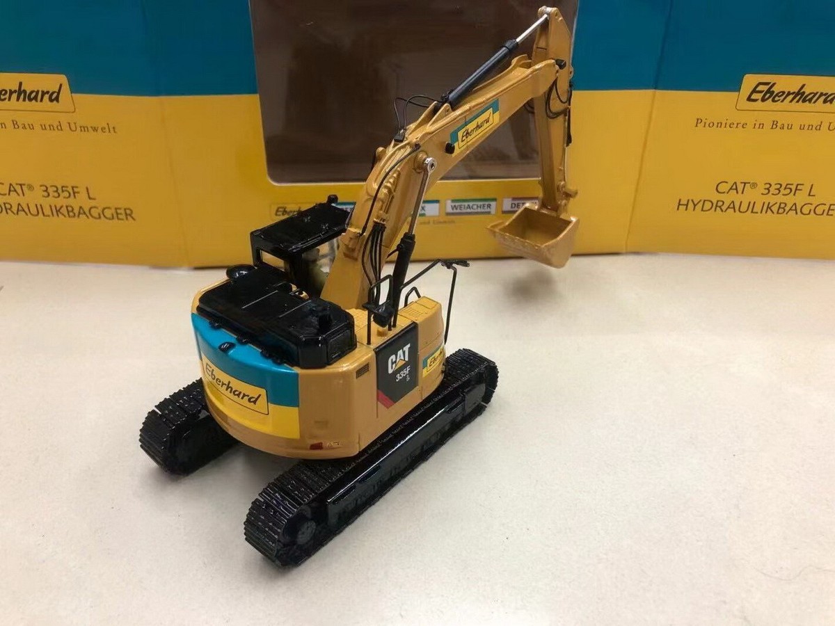 DM 1/50 Cat 335F L Hydraulic Excavator Eberhard Diecast Model Toy 