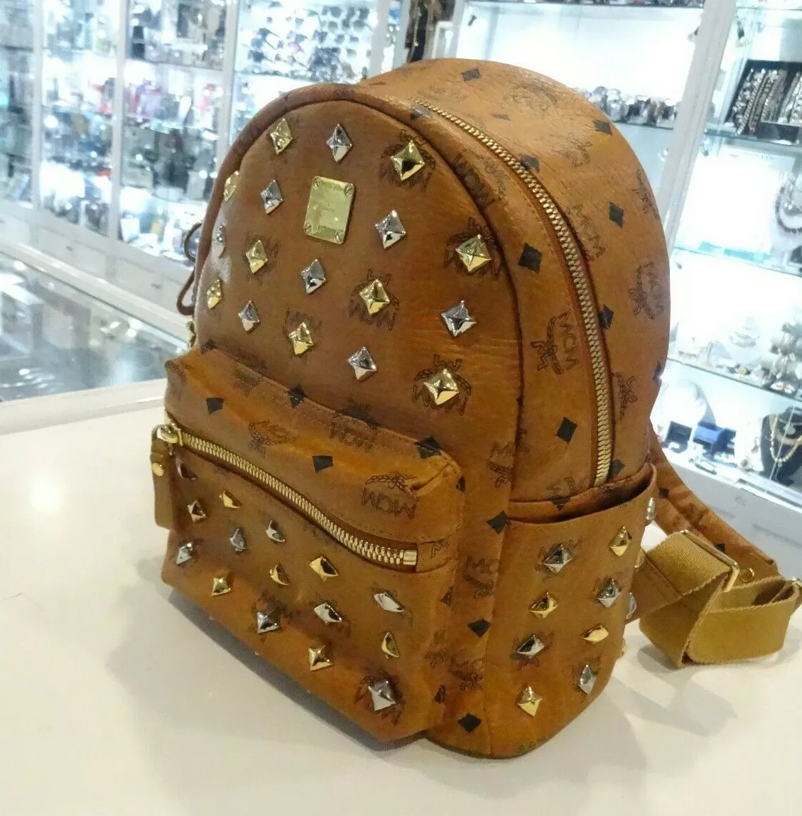 mcm backpack small