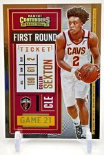 2020-21 Panini Contenders Collin Sexton First Round Ticket 128/149 Cavaliers