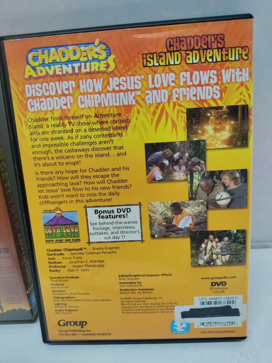 DVD Chadder's Adventures: Chadder's Island Adventure DVD Chadder's Adventures: Chadder's Island Adventure