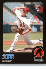 2022 Topps Heritage Black Border #720 Janson Junk - NM-MT