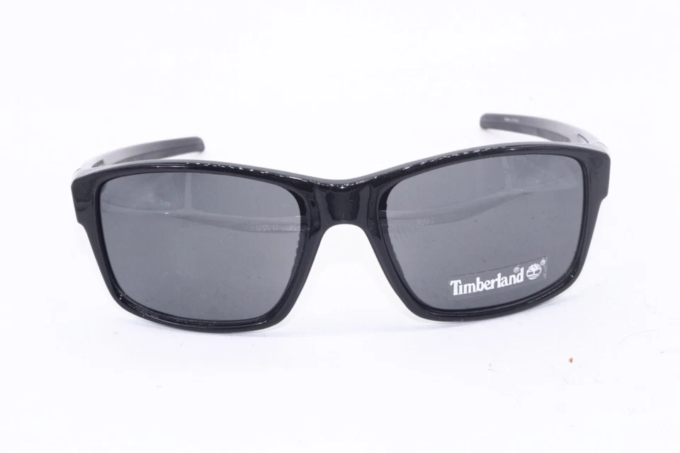 NUEVAS GAFAS DE SOL TIMBERLAND TB7200 01A *3 MARCOS AUTÉNTICOS RECTANGULARES NEGROS 58-17 Foto 2 de 4